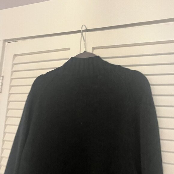 Eileen Fisher open cardigan XL merino wool waterfall grey charcoal - Picture 9 of 14